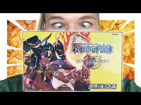 NEW DAWN RISES Force of Will Box Opening!