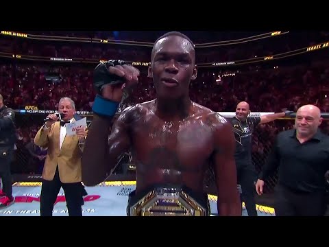 Israel Adesanya Octagon Interview | UFC 287