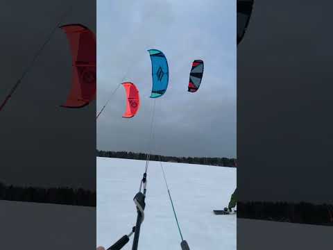#snow #kite #snowkiting #snowboard #windy