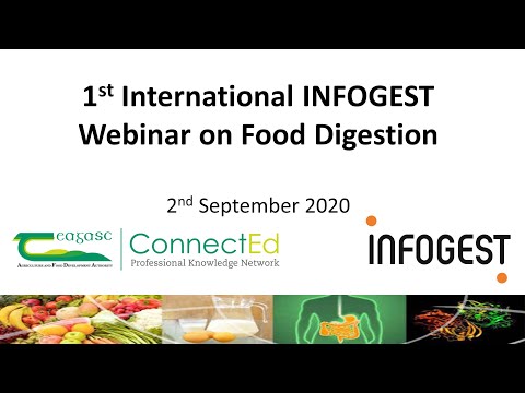 1st International INFOGEST Webinar on Food Digestion