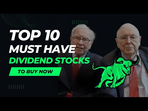 TOP 10 Must have Dividend stocks to buy now | Unlocking Financial Freedom