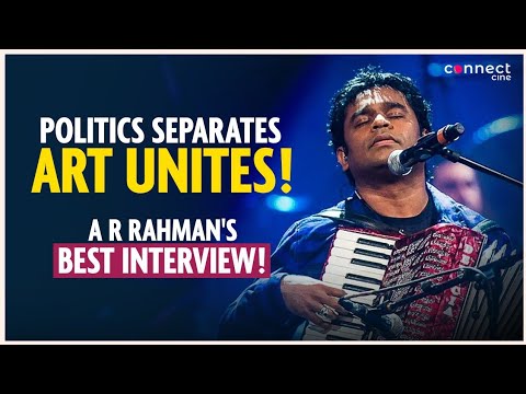 A R Rahman&#039;s UNIQUE views on Art, Creativity and... | Faridoon Shahryar | Connect Cine