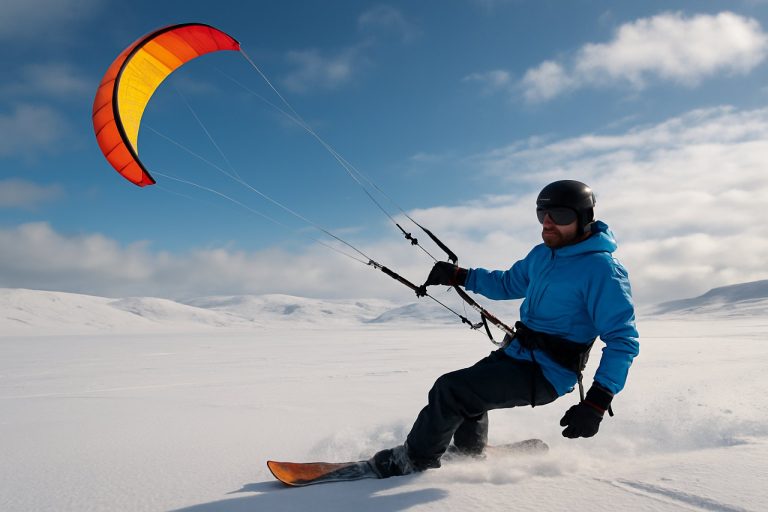 Snowkite : Maîtrisez le vent pour des sensations hivernales ultimes