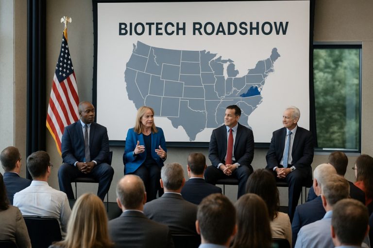 Amerikas bioteknikrevolution börjar i North Carolina: Inuti roadshowen som förenar innovation, jobb och säkerhet